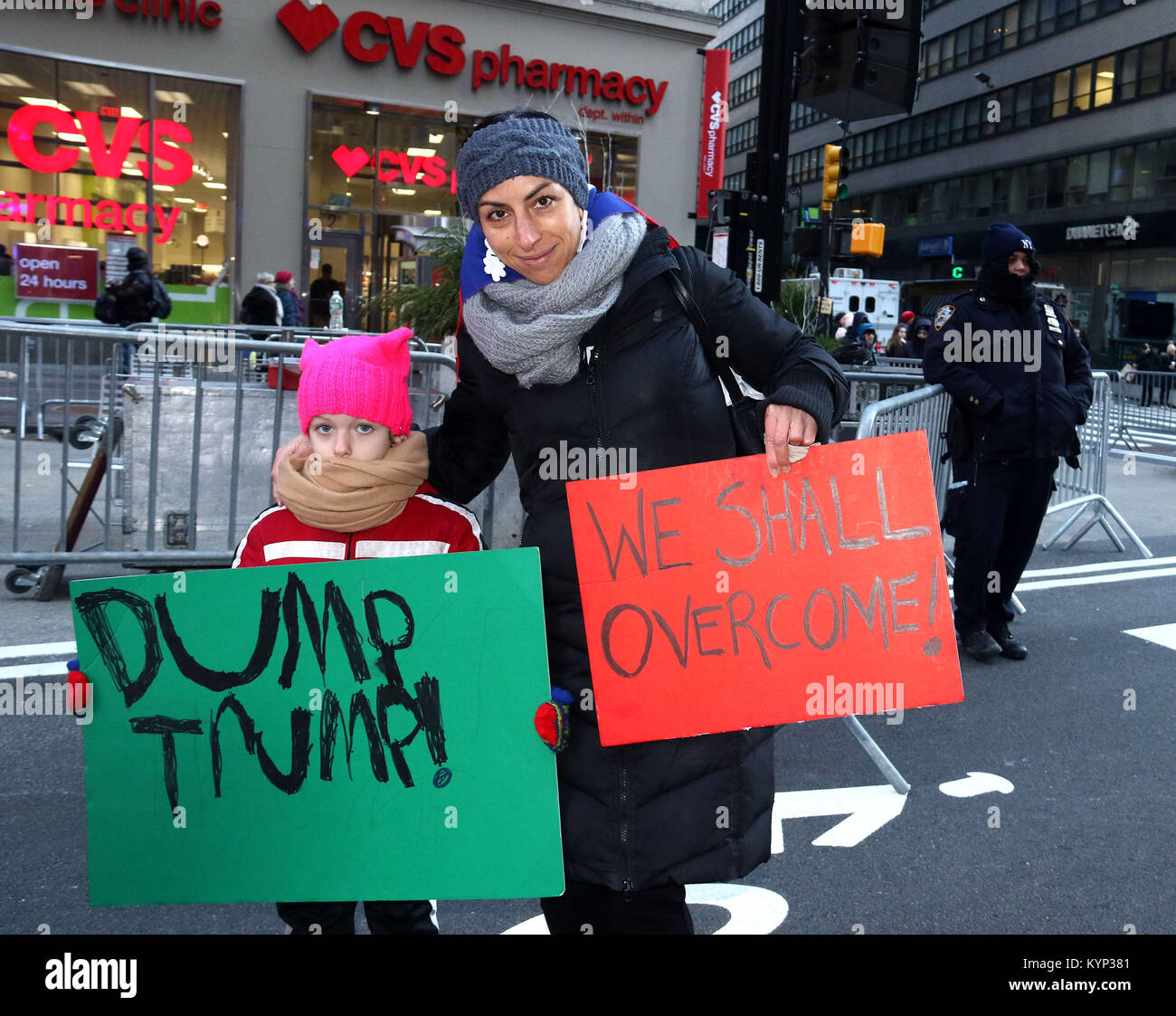 New York City, New York, USA. 15th Jan, 2018. Protesters at the 'Rally ...