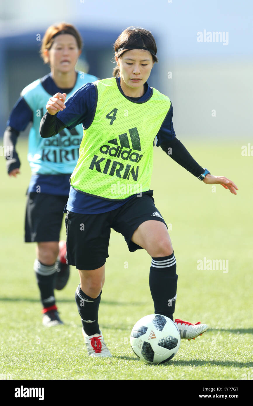 Tokyo Japan 16th Jan 18 Hikaru Naomoto Jpn Football Soccer Japan Women S National Team Training Camp In Tokyo Japan Credit Yohei Osada Aflo Alamy Live News Stock Photo Alamy