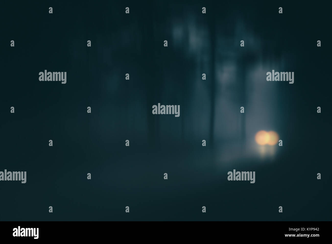 Driving in low visibility hi-res stock photography and images - Alamy