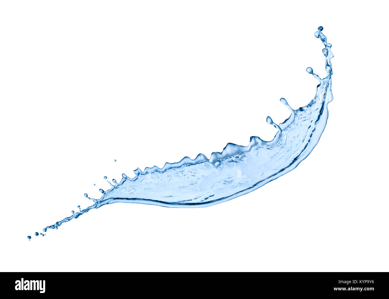 close up of a water splash on white background Stock Photo - Alamy