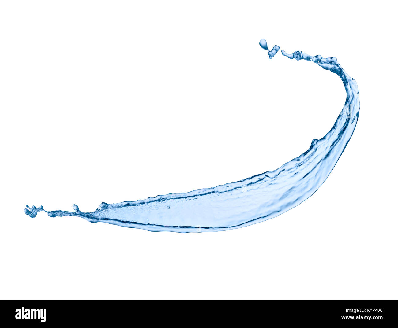 close up of a water splash on white background Stock Photo - Alamy