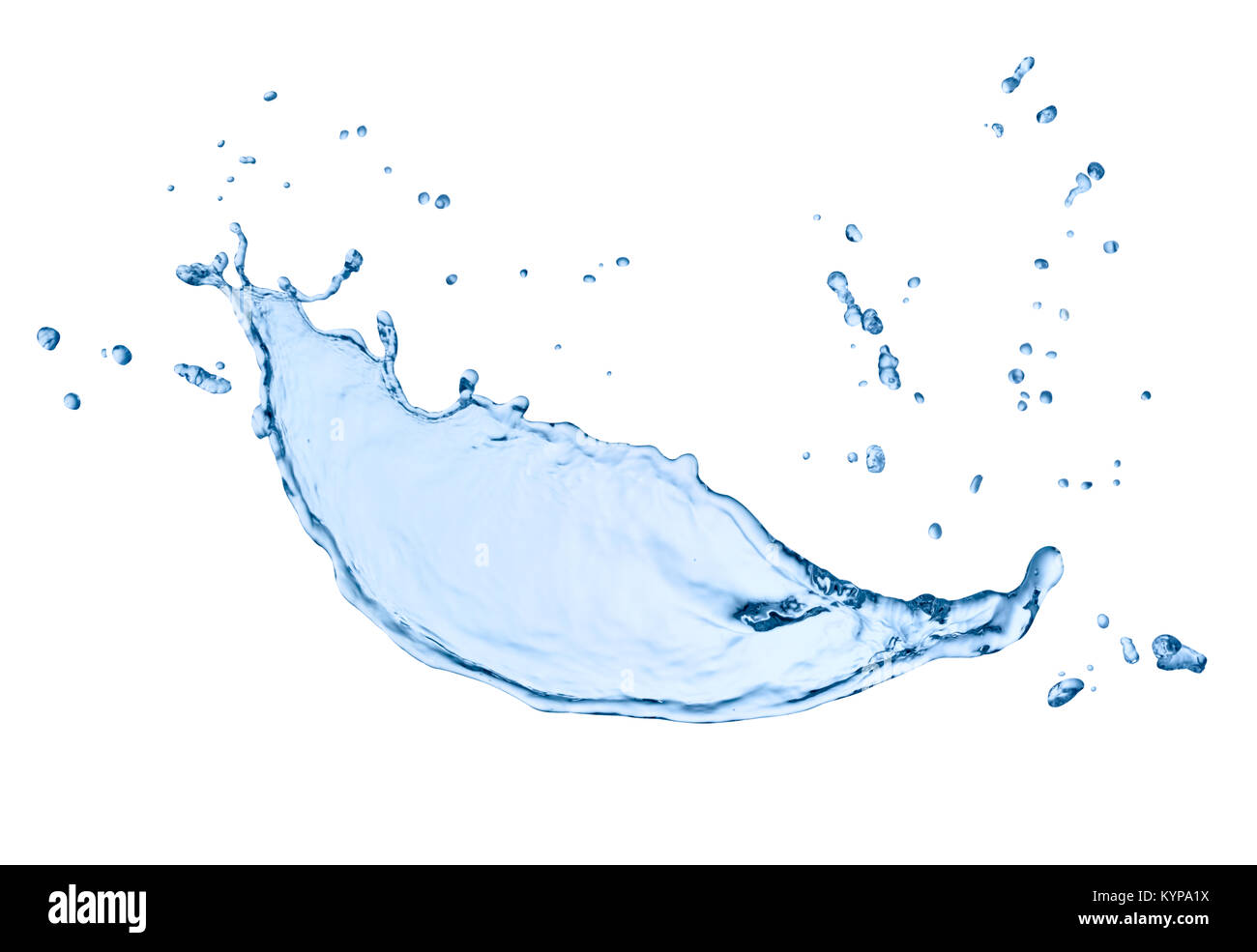 close up of a water splash on white background Stock Photo - Alamy