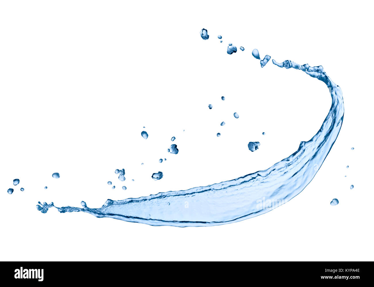 close up of a water splash on white background Stock Photo - Alamy