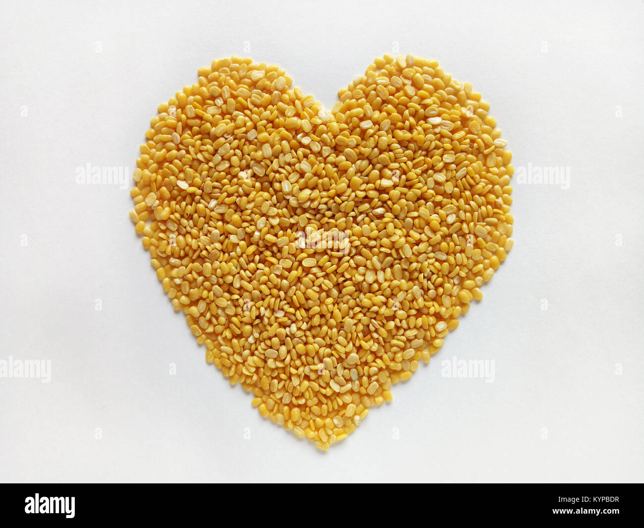 Split Mung Bean Natural and Healthy Food Stock Photo Alamy