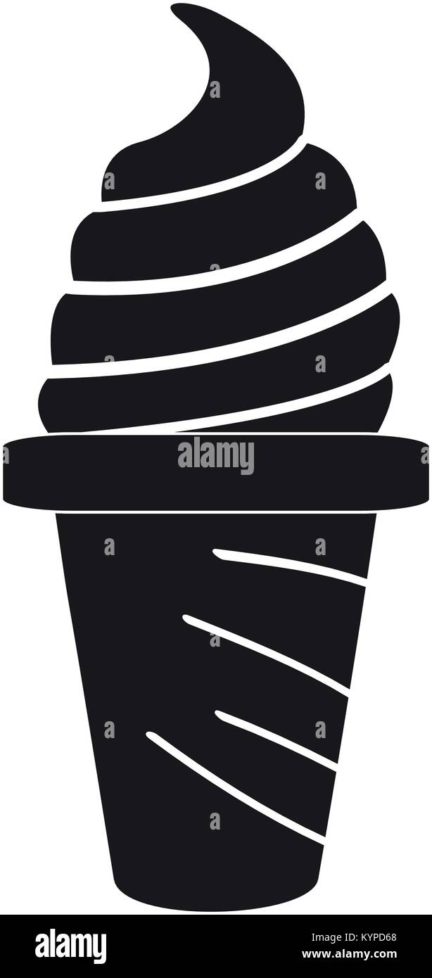 Ice cream silhouette hi-res stock photography and images - Alamy