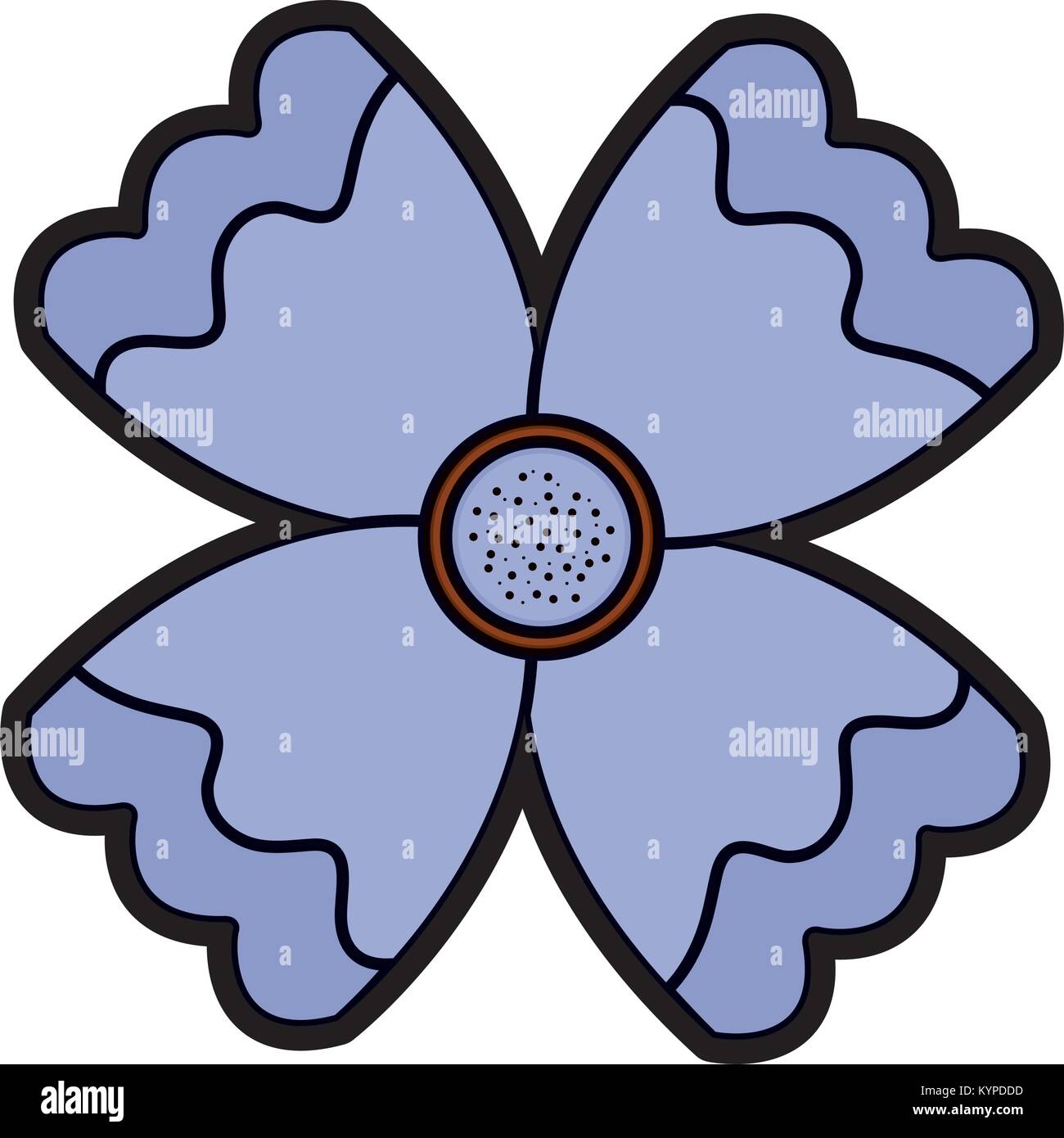 flower natural petal decoration image Stock Vector Image & Art - Alamy
