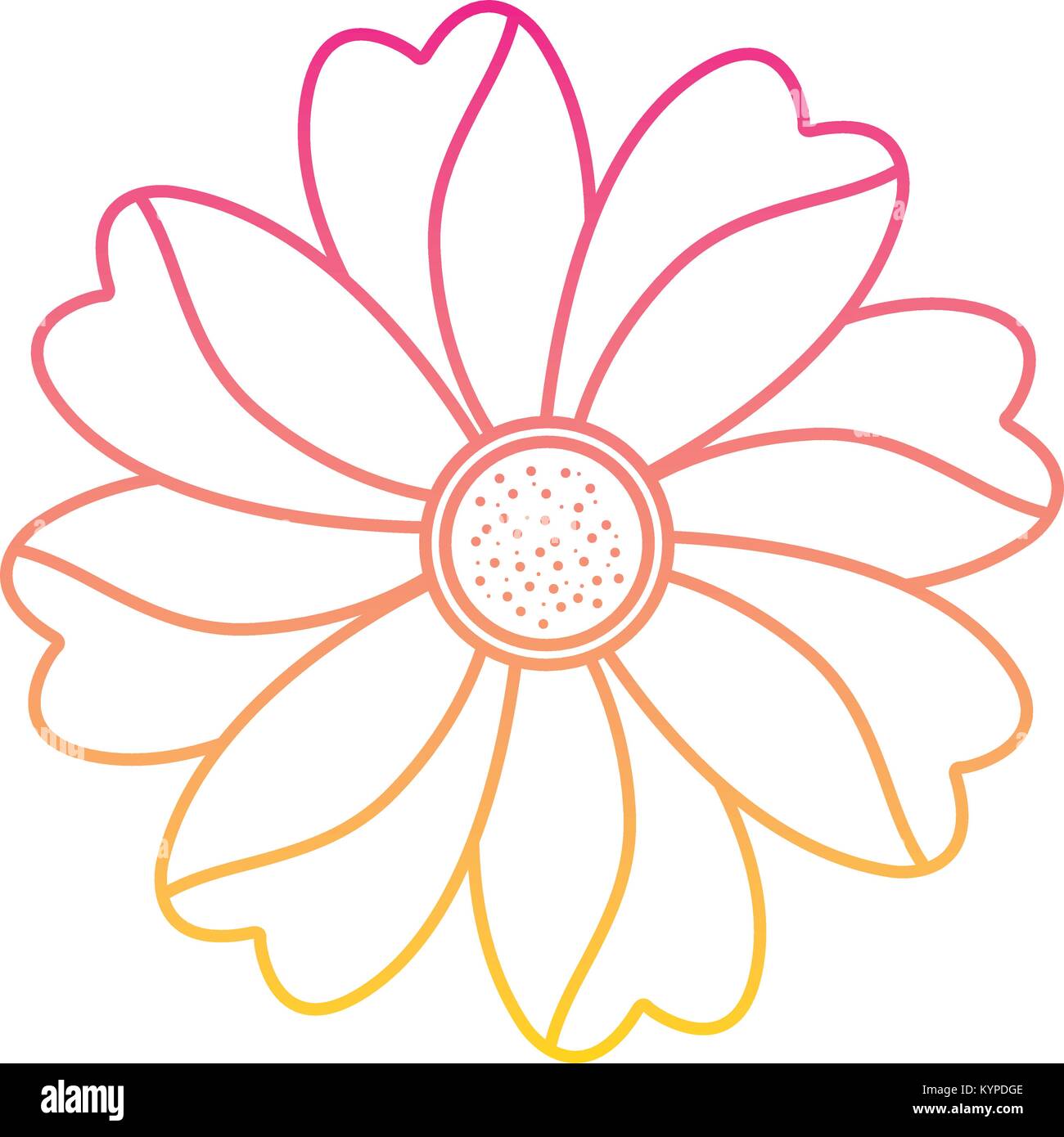 flower natural petal decoration image Stock Vector Image & Art - Alamy