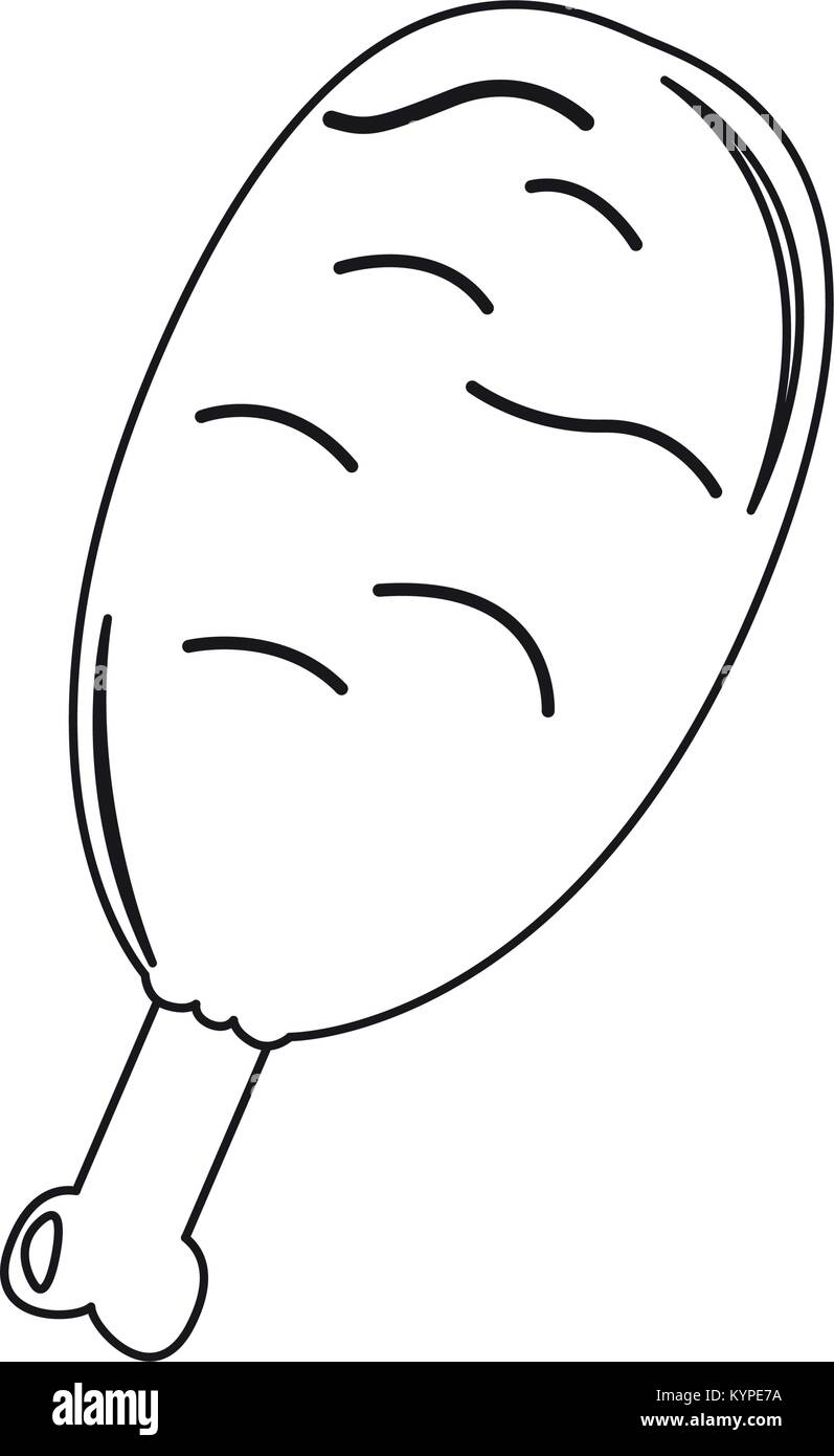 Isolated roasted chicken Stock Vector Image & Art Alamy