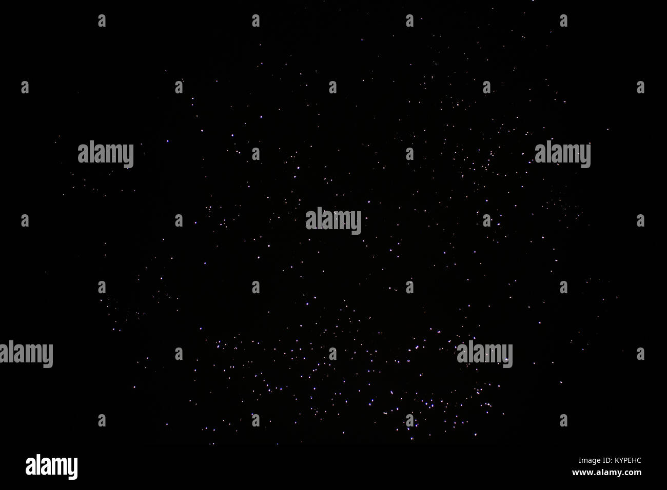 A lot of white dots in the night sky Stock Photo Alamy