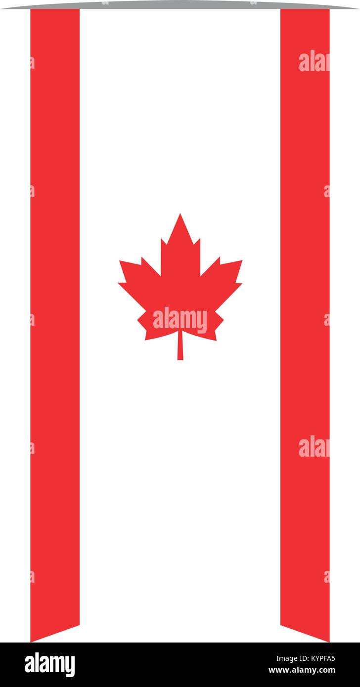 Flag of Canada Stock Vector