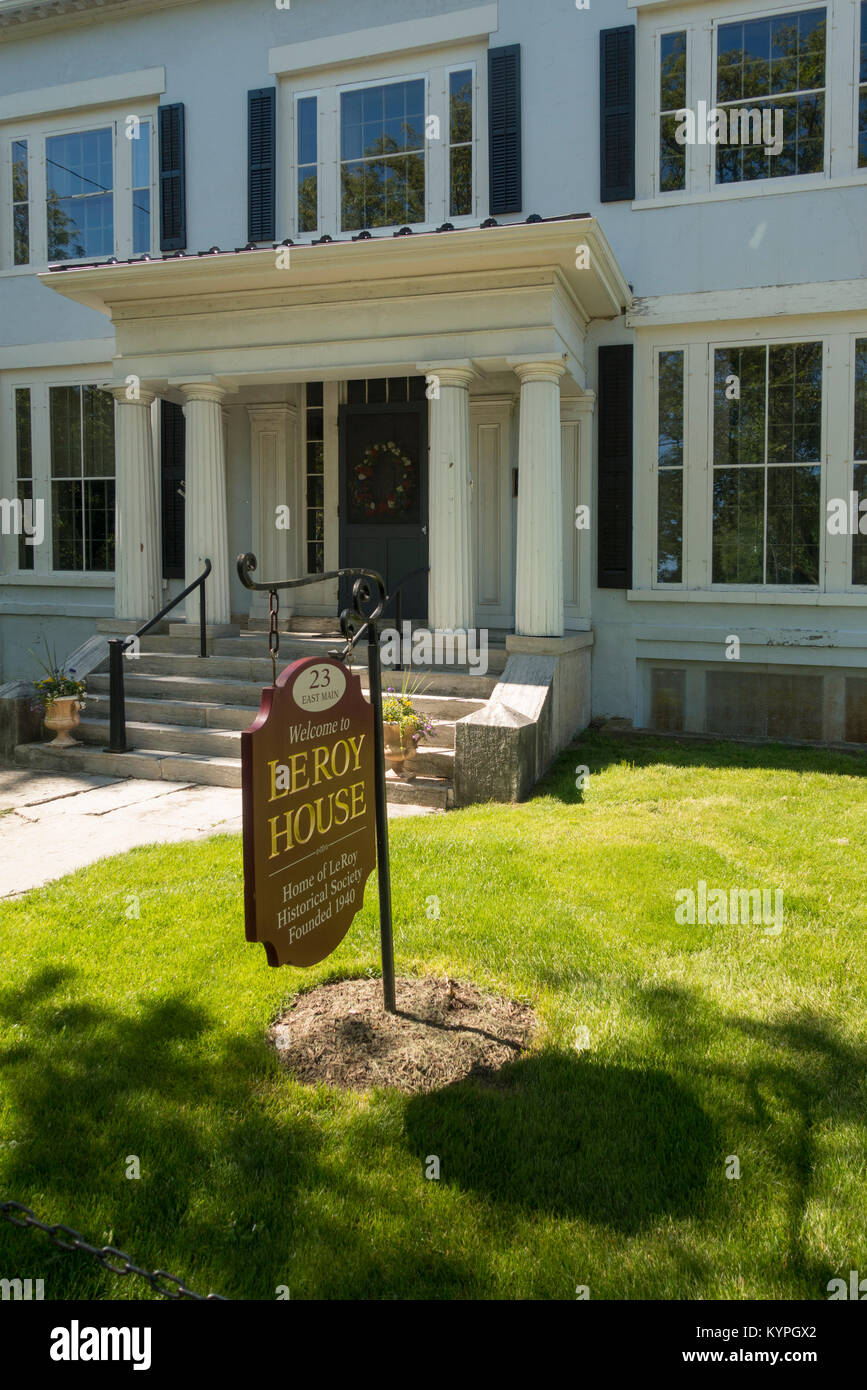 LeRoy historical society NY Stock Photo Alamy
