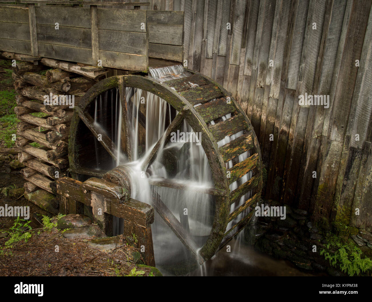Cable Mill in Cade's Cove, Great Smoky Mountains National Park, Tennessee, USA. Stock Photo