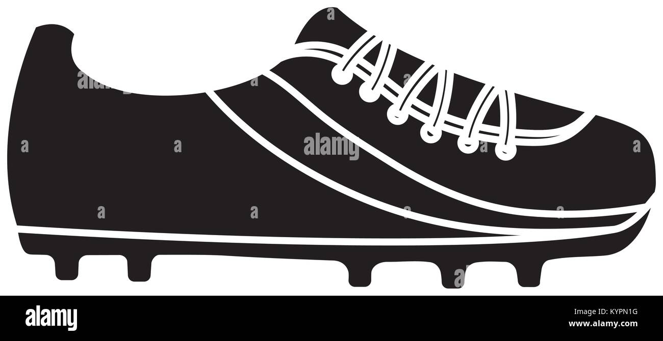 cleat shoe football soccer icon image Stock Vector Image & Art Alamy