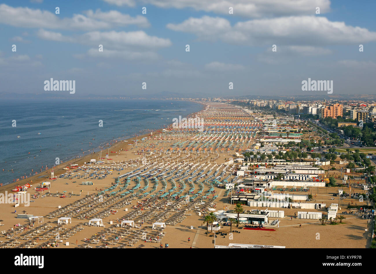 Rimini beach hi-res stock photography and images - Alamy