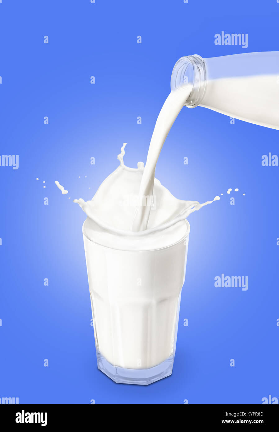 Download Milk Splash Glass Of Milk Milk From Bottle Pouring Into Glass On Stock Photo Alamy PSD Mockup Templates