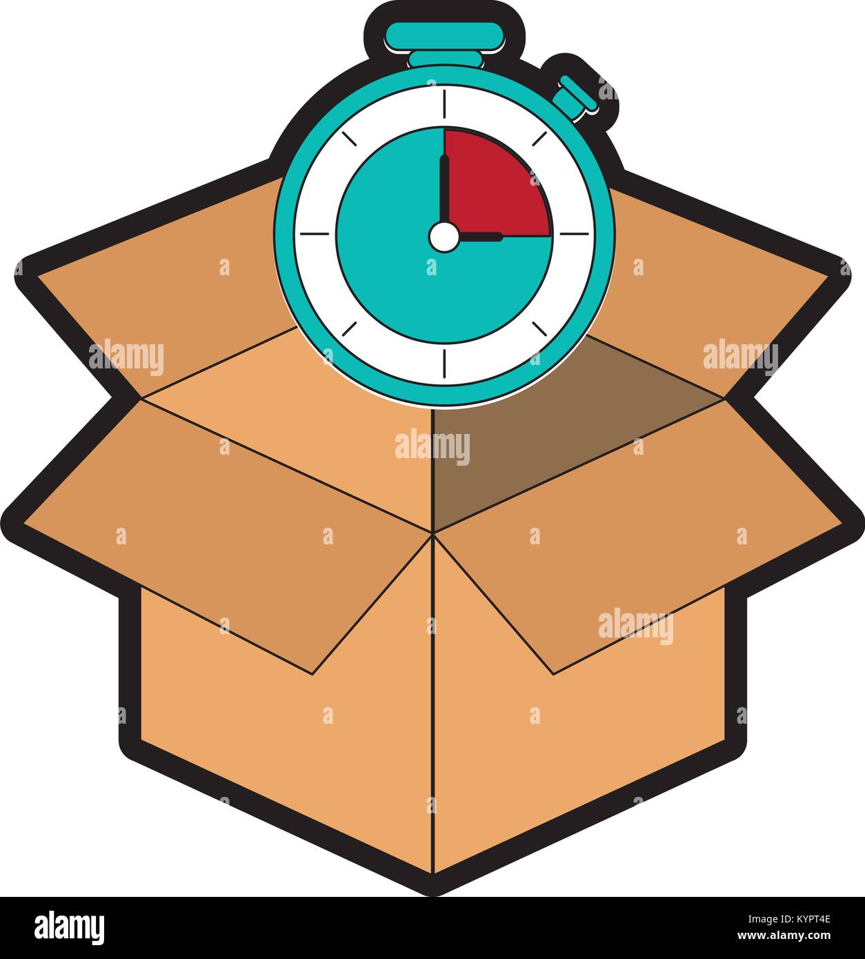 Box and chronometer design Stock Vector Image & Art - Alamy