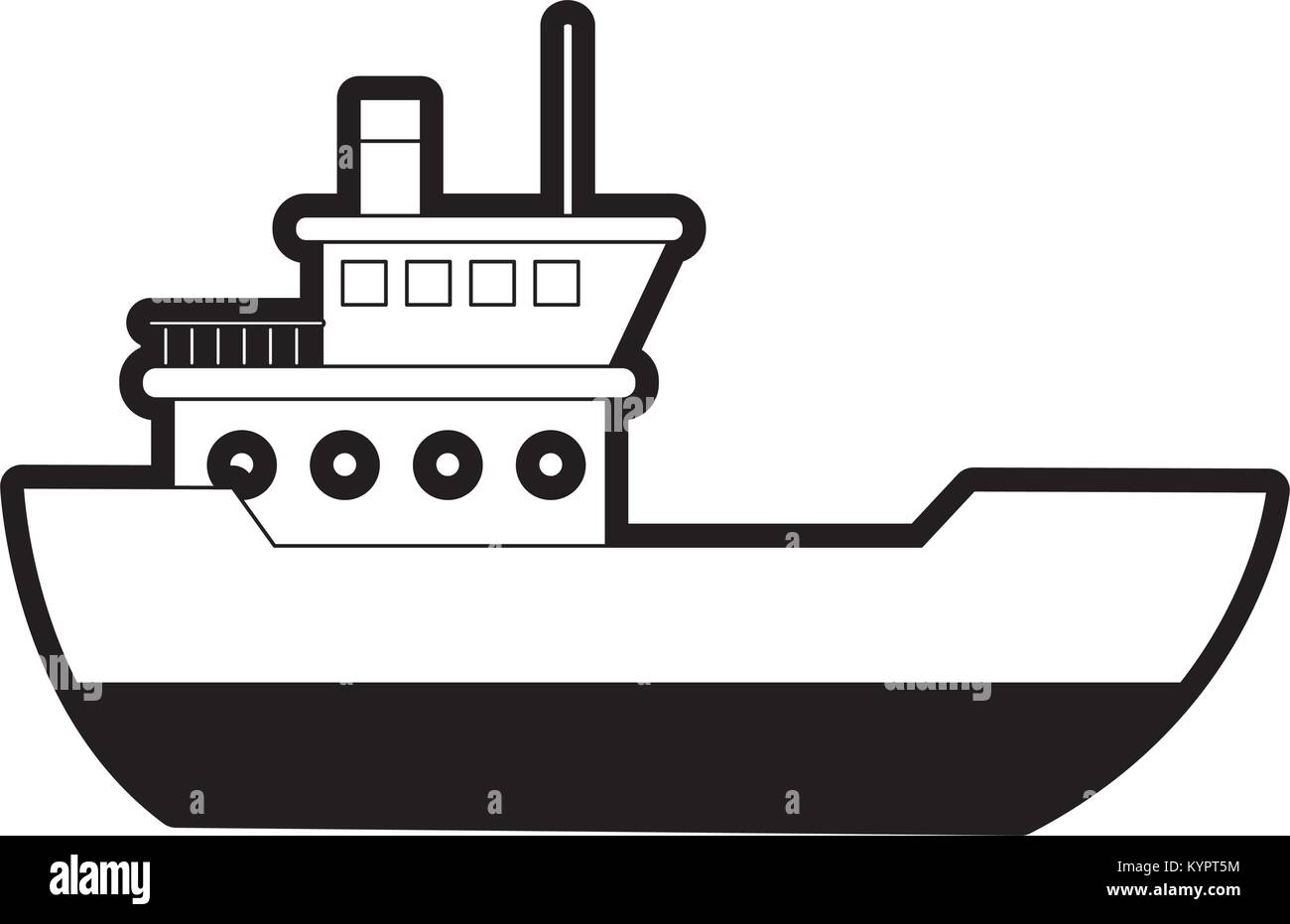 Isolated ship design Stock Vector Image & Art - Alamy