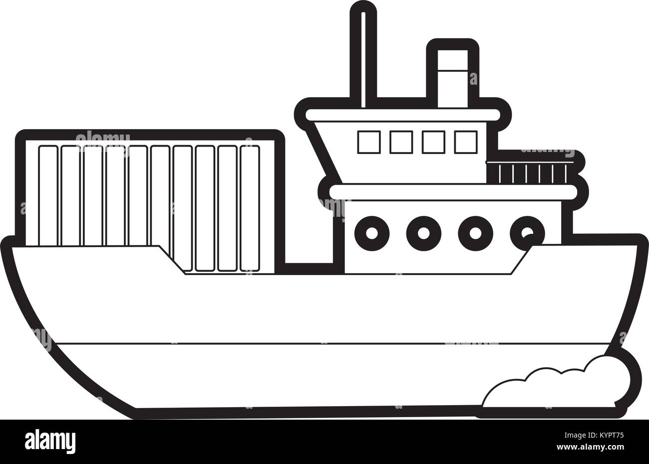 Isolated ship design Stock Vector Image & Art - Alamy
