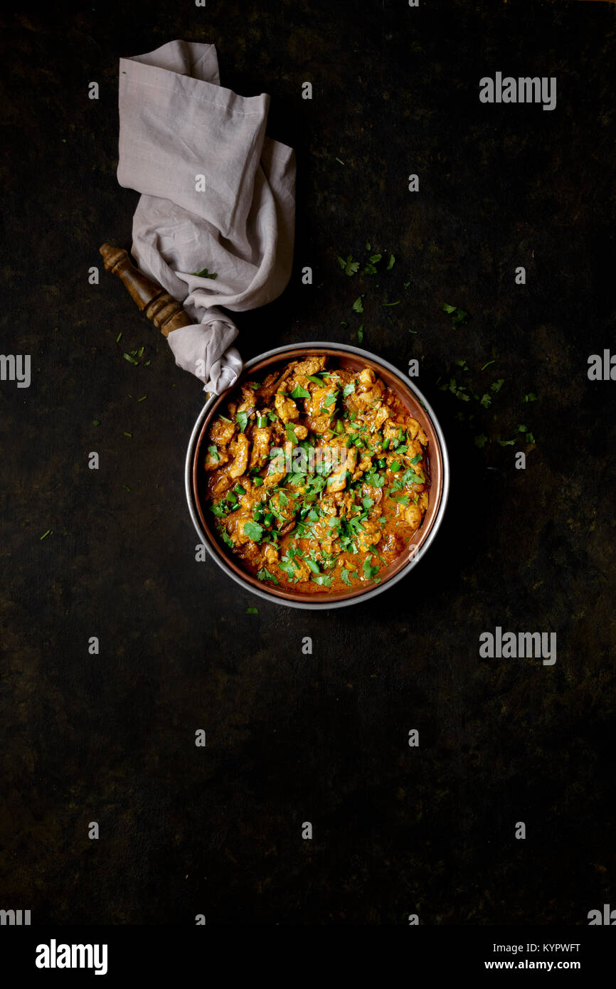 Indian Chicken Curry Stock Photo - Alamy