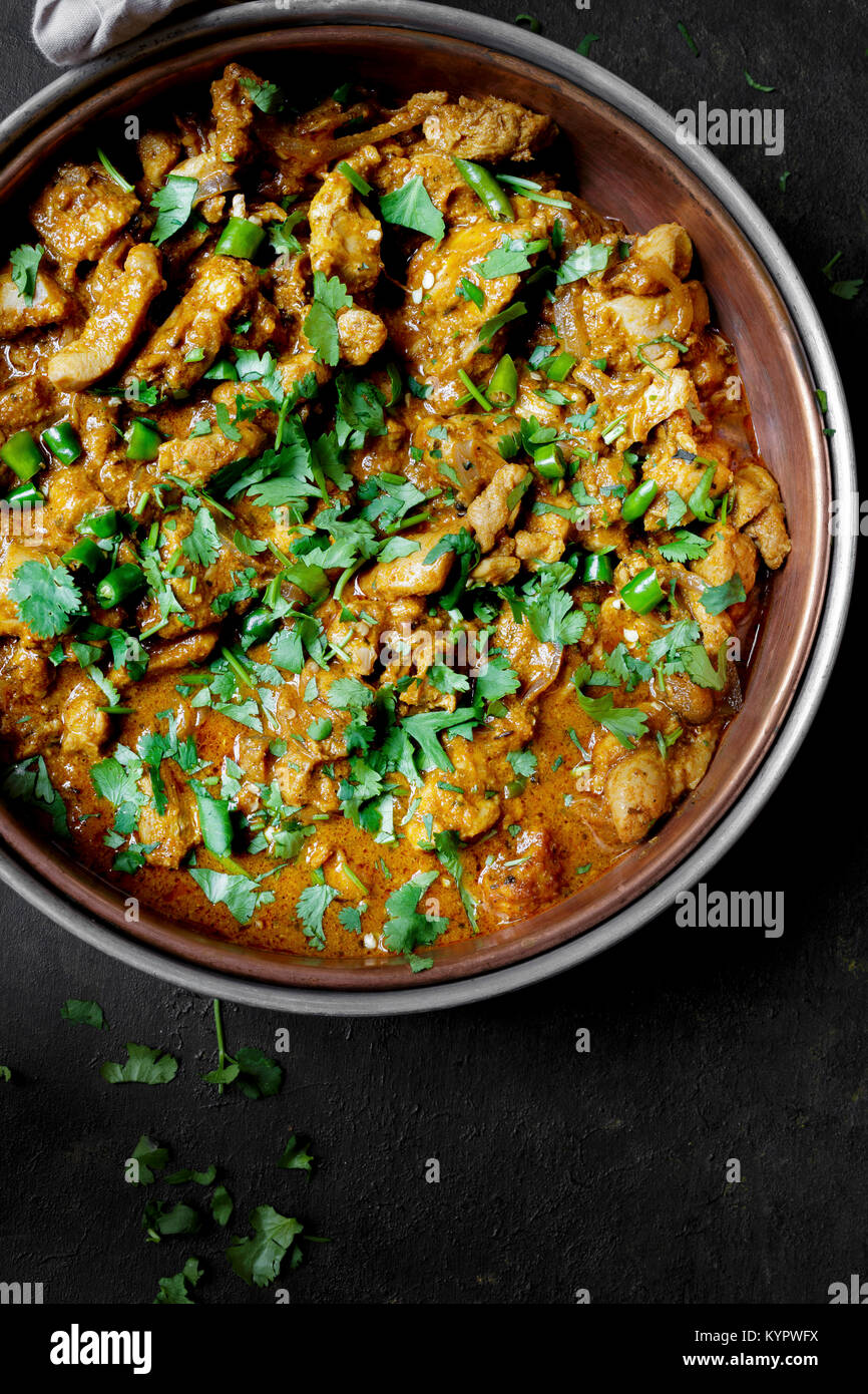 Indian Chicken Curry Stock Photo - Alamy