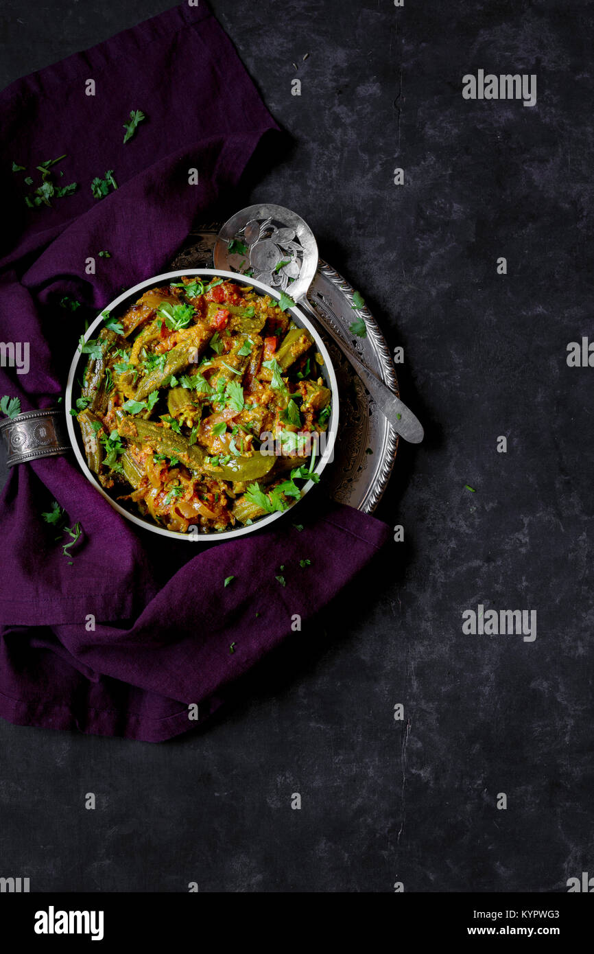 Indian Vegan food Stock Photo Alamy