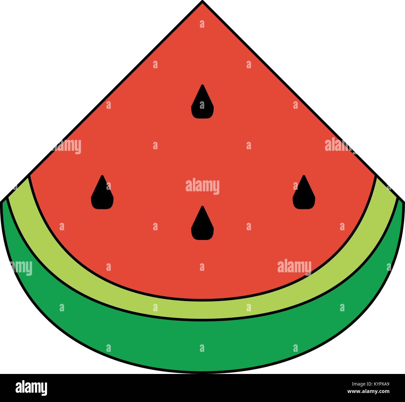 Watermelon sliced fruit Stock Vector Image & Art - Alamy