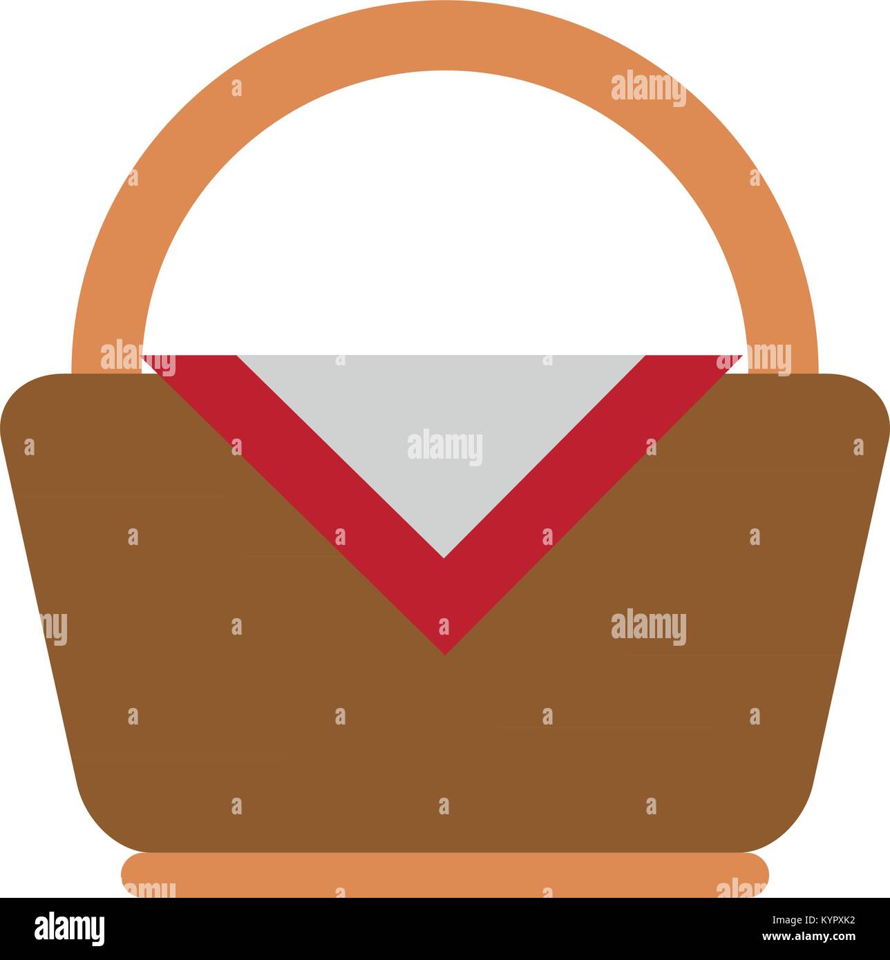 Picnic basket symbol Stock Vector Image & Art Alamy