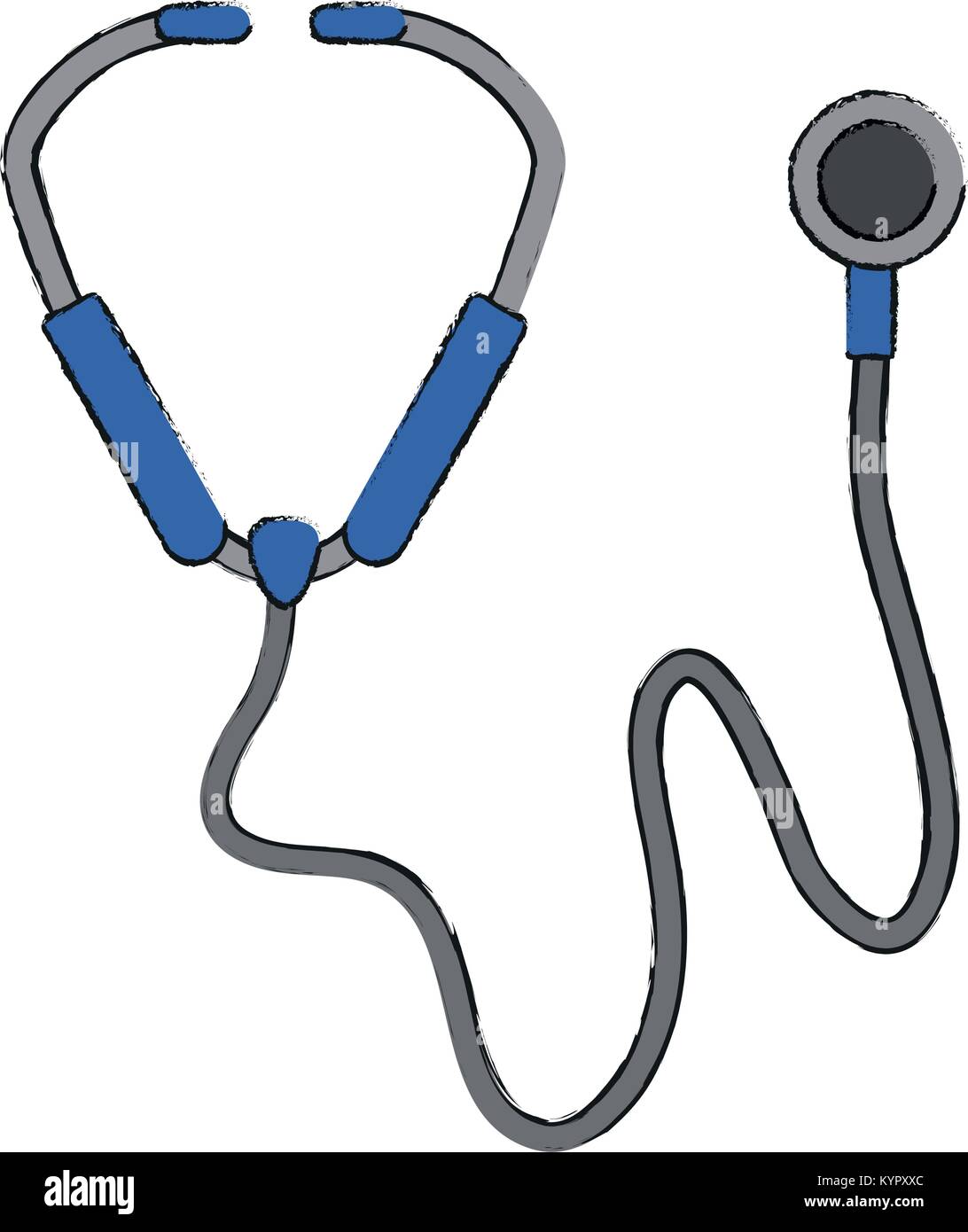 Stethoscope medical tool Stock Vector Image & Art - Alamy