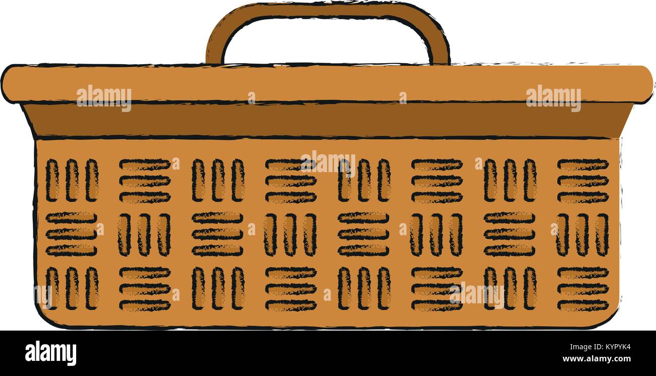 Picnic basket isolated Stock Vector Image & Art - Alamy