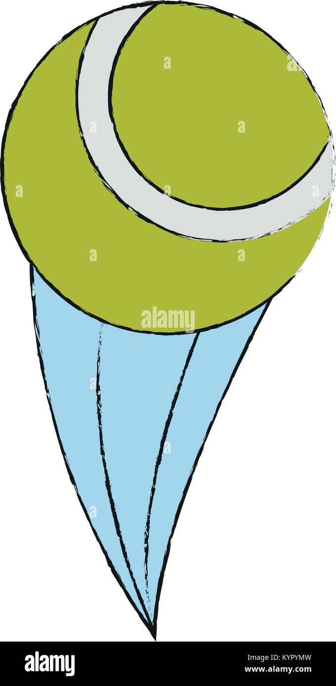 Tennis ball isolated Stock Vector Image & Art - Alamy