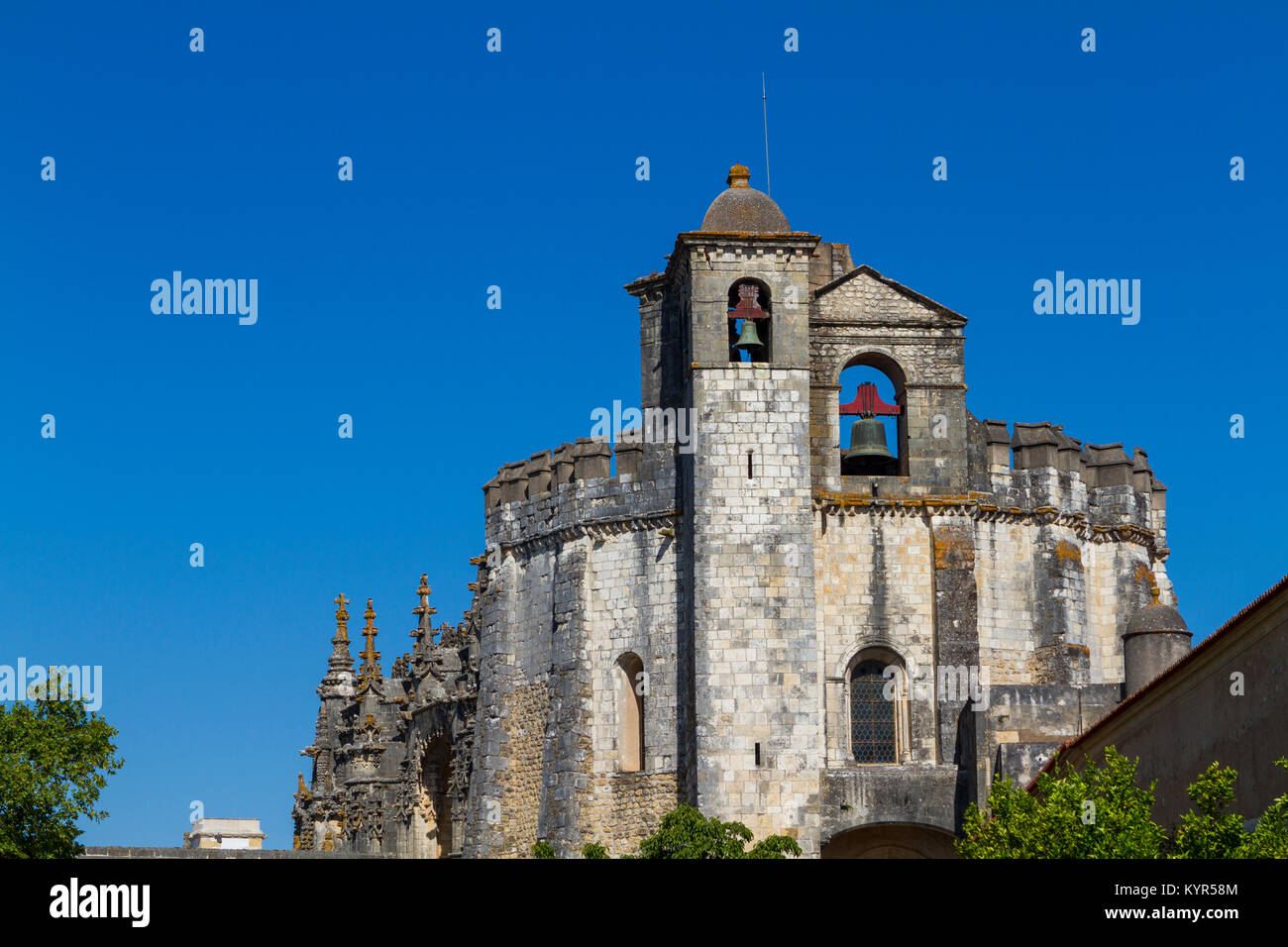 Convent of Christ, Tomar Portugal Stock Photo