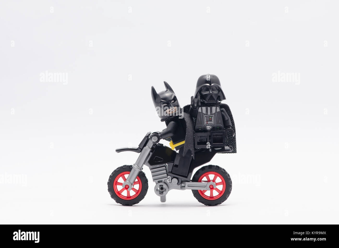 batman riding bike