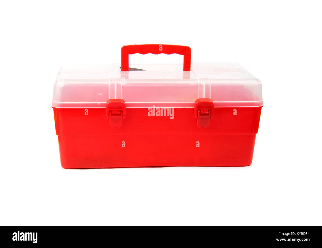 Black plastic tool box red hi-res stock photography and images - Alamy