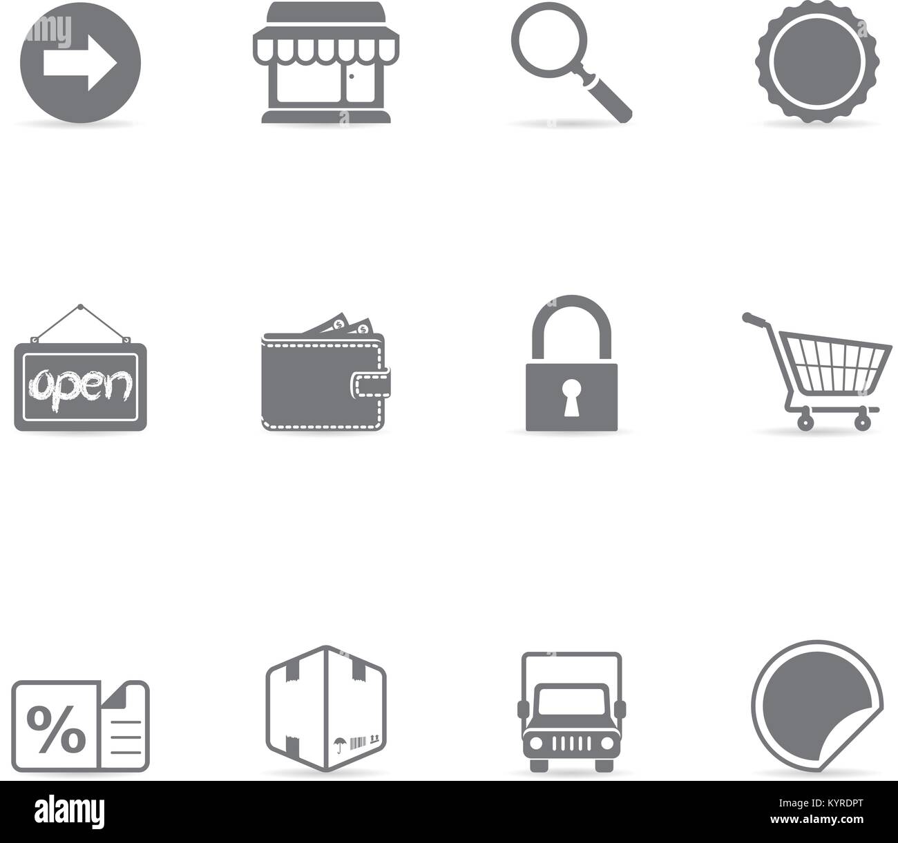 Single item Stock Vector Images - Alamy