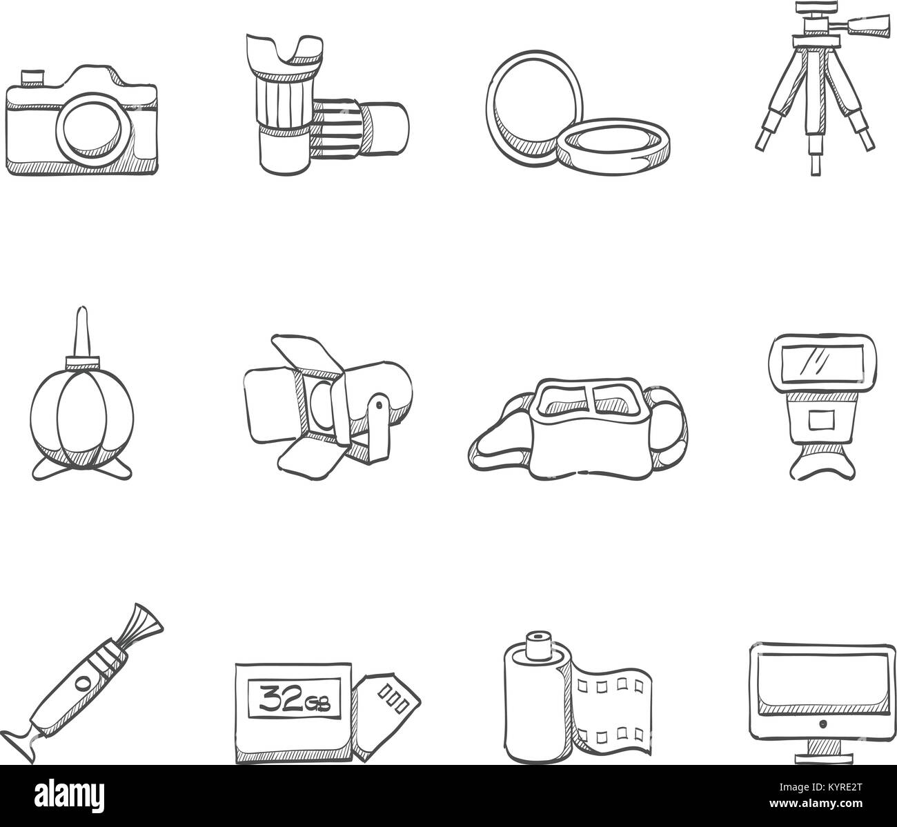 Polarizing filter in hand Stock Vector Images - Alamy