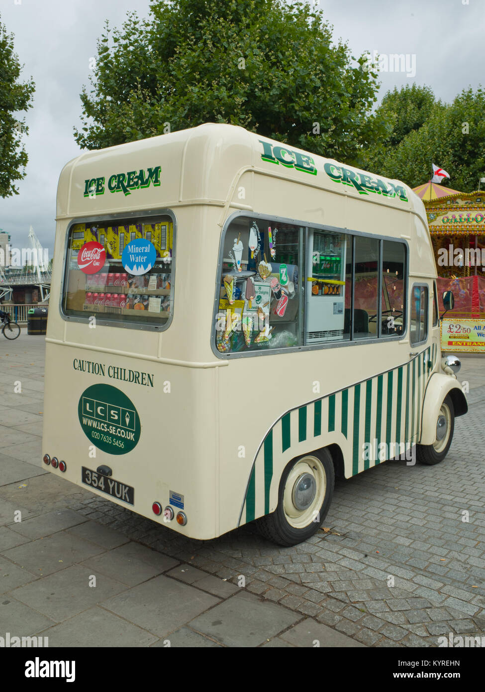 Morris J type Jtype Van Ice cream Van Classic Historic Vehicle UK Stock