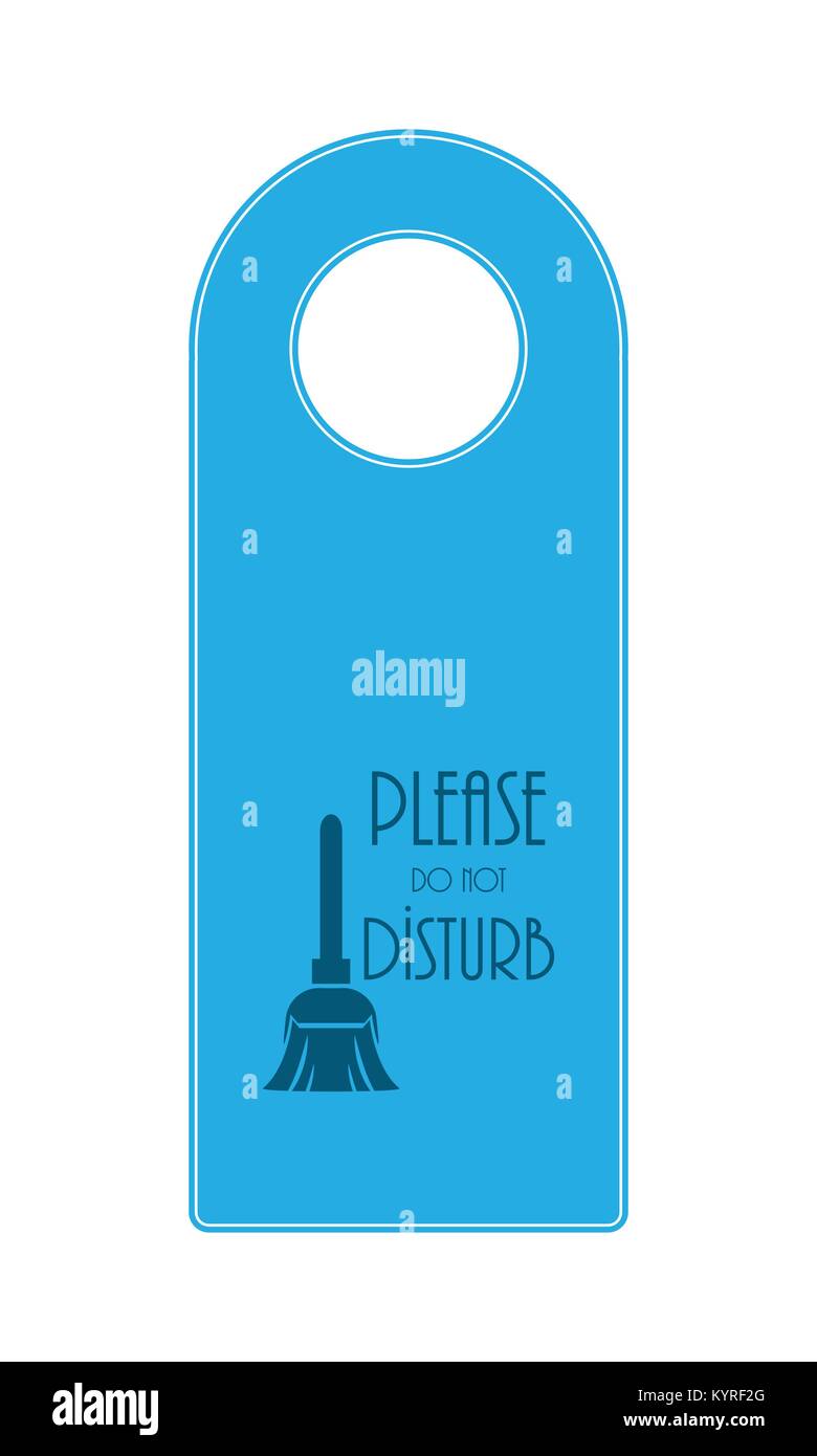 do not disturb door knob Stock Vector Image & Art Alamy
