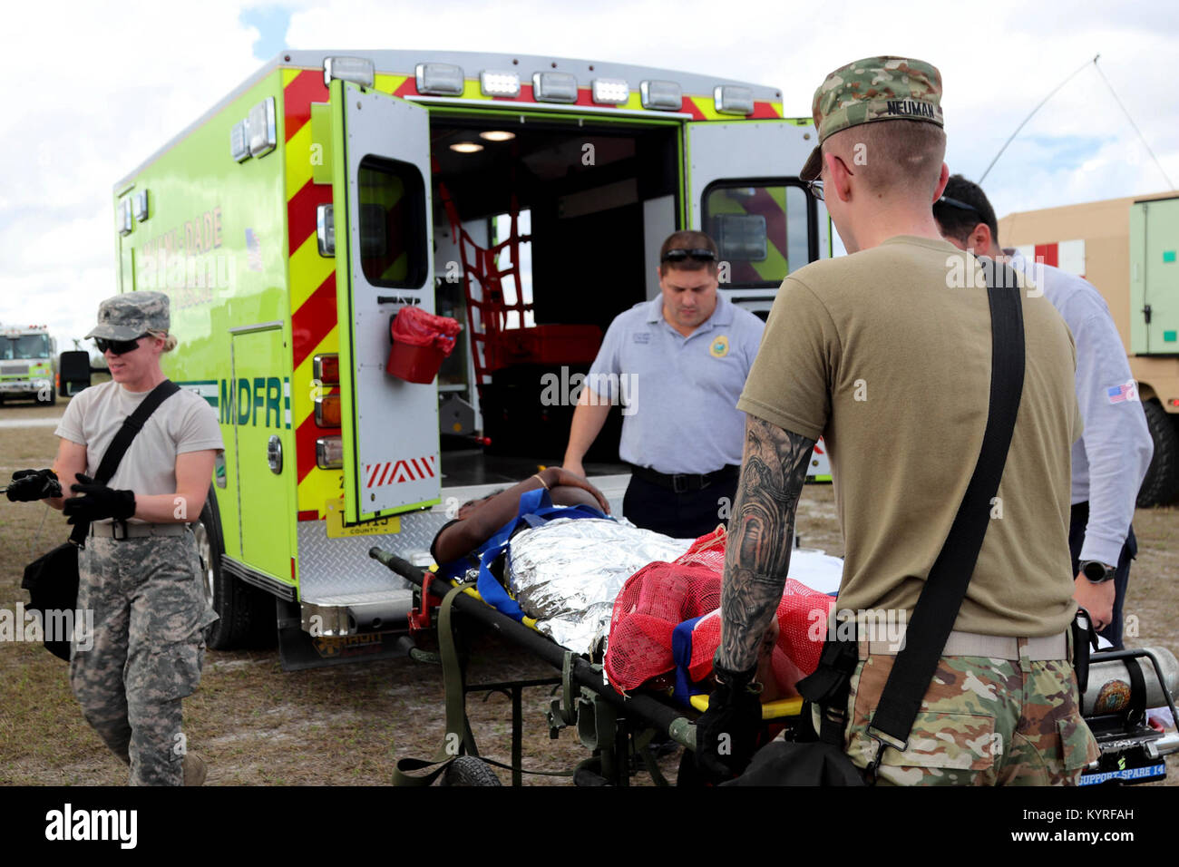 Soldiers assigned to the 409th Area Support Medical Company from