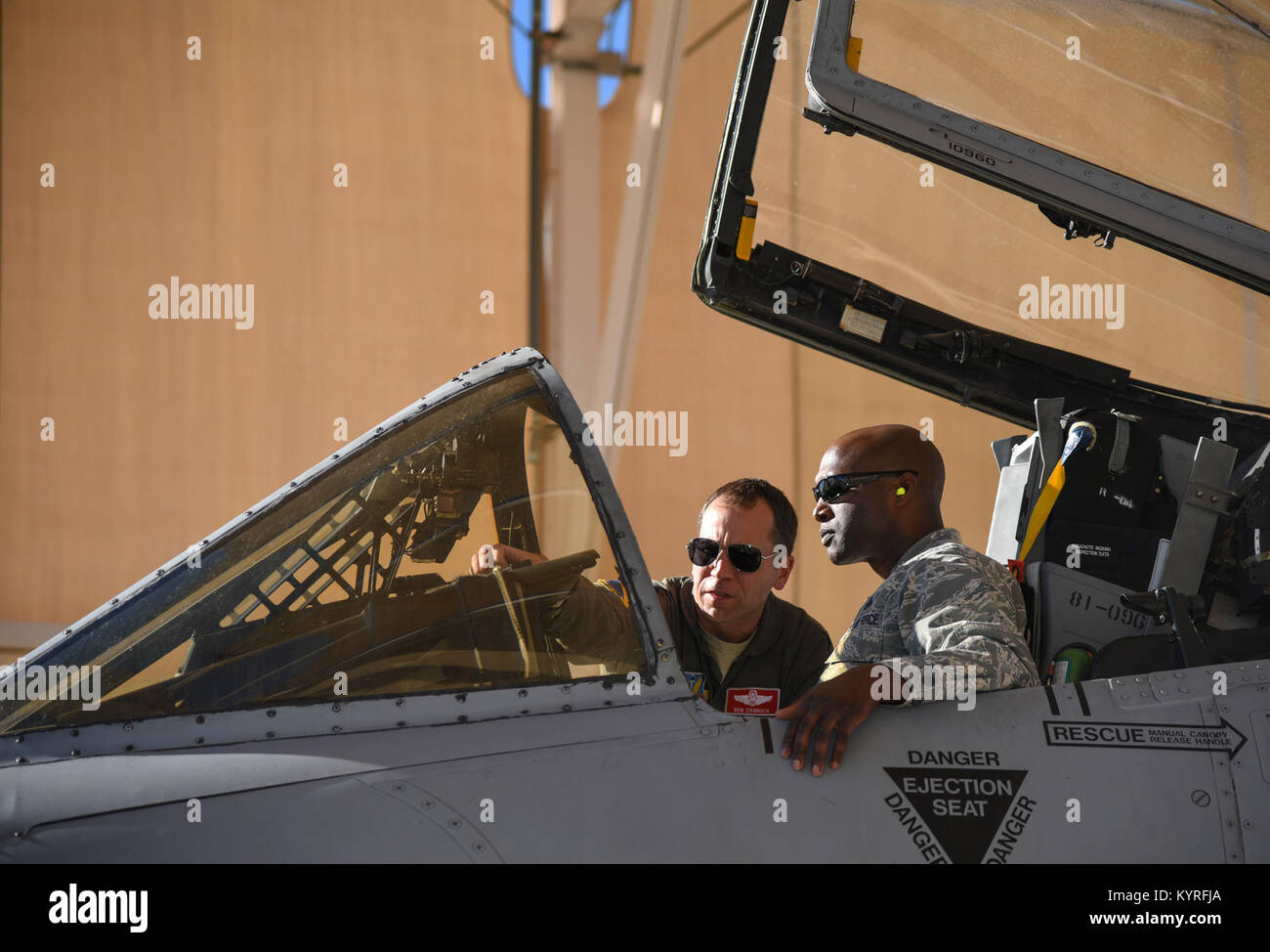 U.S. Air Force Lt. Col. Robert Chinnock, 355th Operations Group deputy