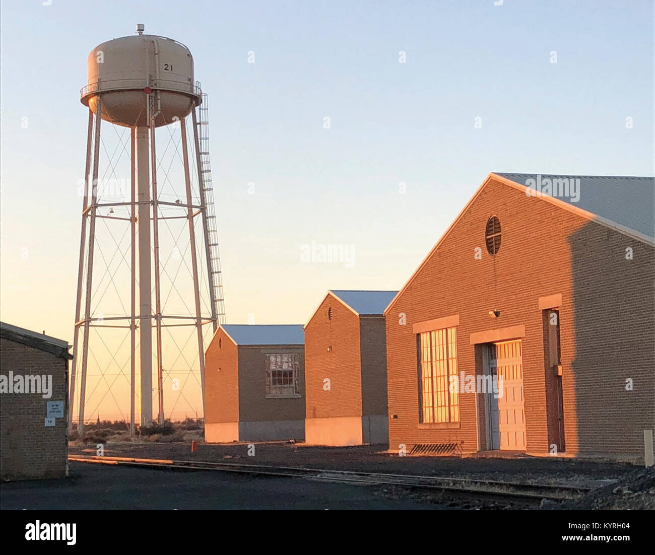 Aged buildings due for renovation at Camp Umatilla Stock Photo Alamy