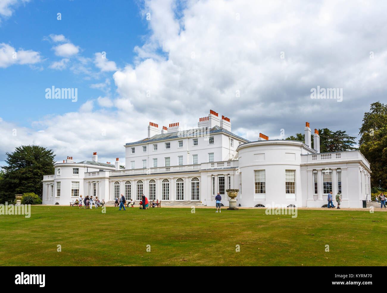 Frogmore House, the iconic large royal residence country house mansion