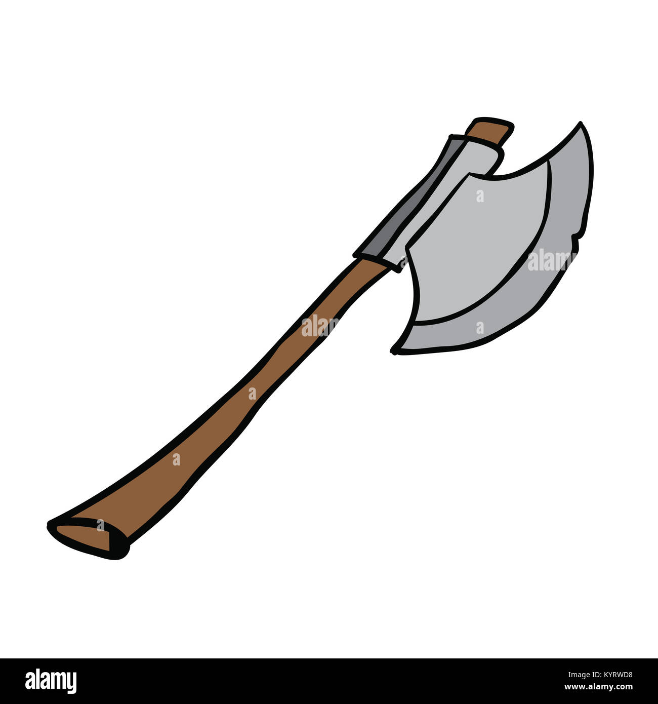 Cartoon axe hires stock photography and images Alamy