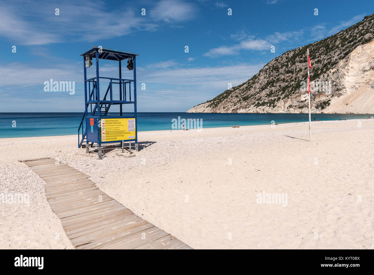 KEFALONIA GREECE September 30 2017 Beautiful Myrtos Beach With kefalonia-greece-september-30-2017-beautiful-myrtos-beach-with