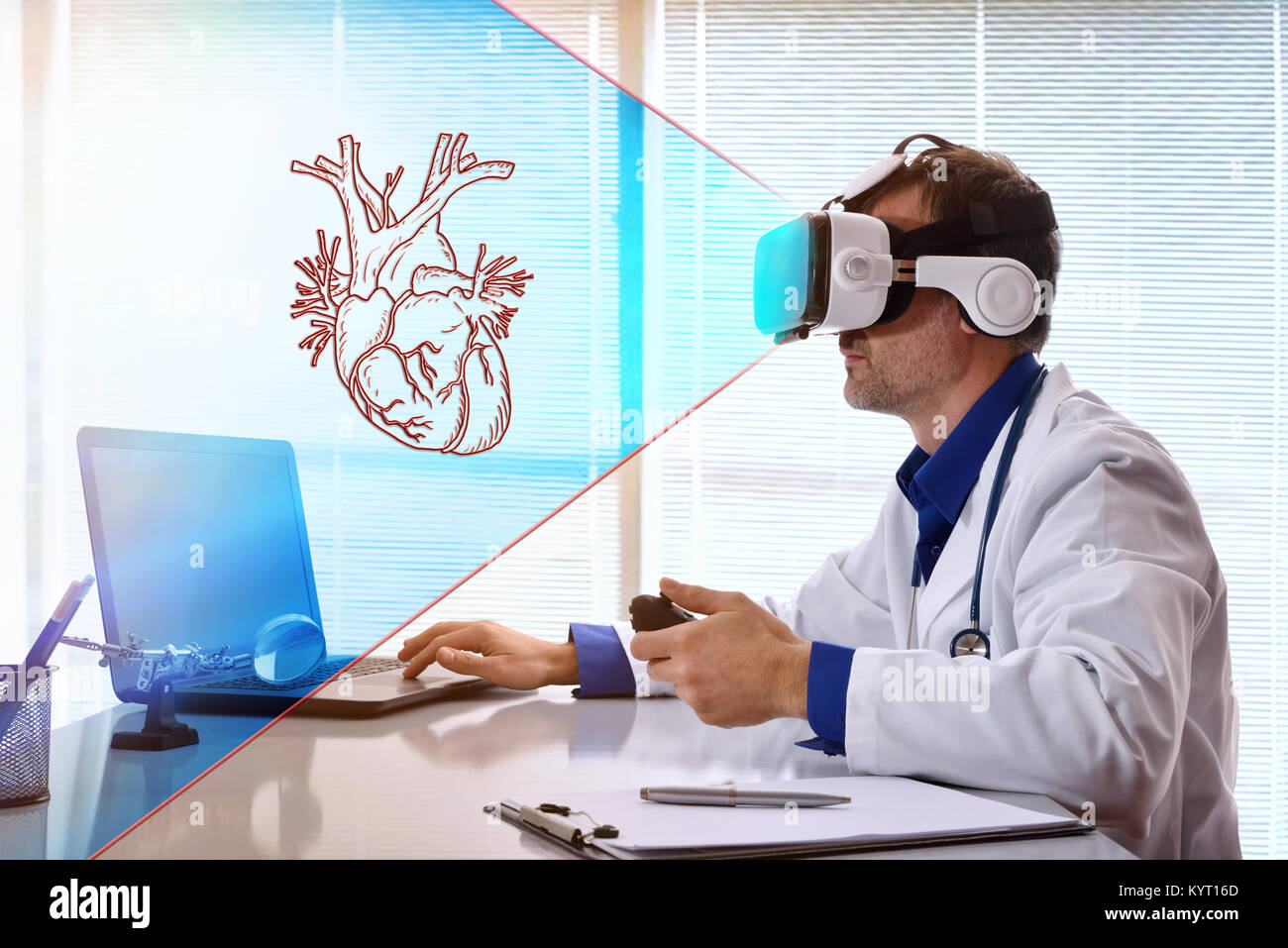 3d virtual reality devices hi-res stock photography and images - Alamy