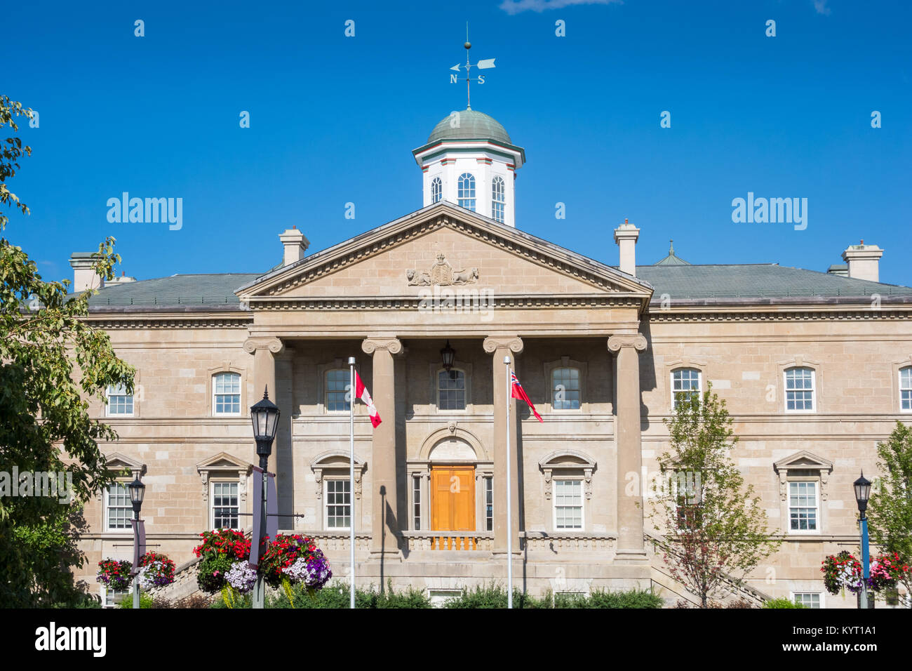 Courthouse in the town of Welland Ontario Canada Stock Photo