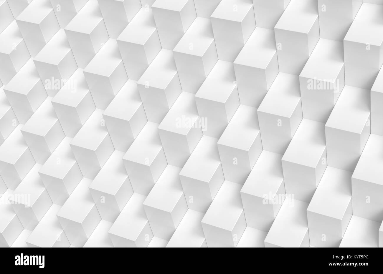 White cubes background, neat geometric pattern in 3d render Stock Photo ...