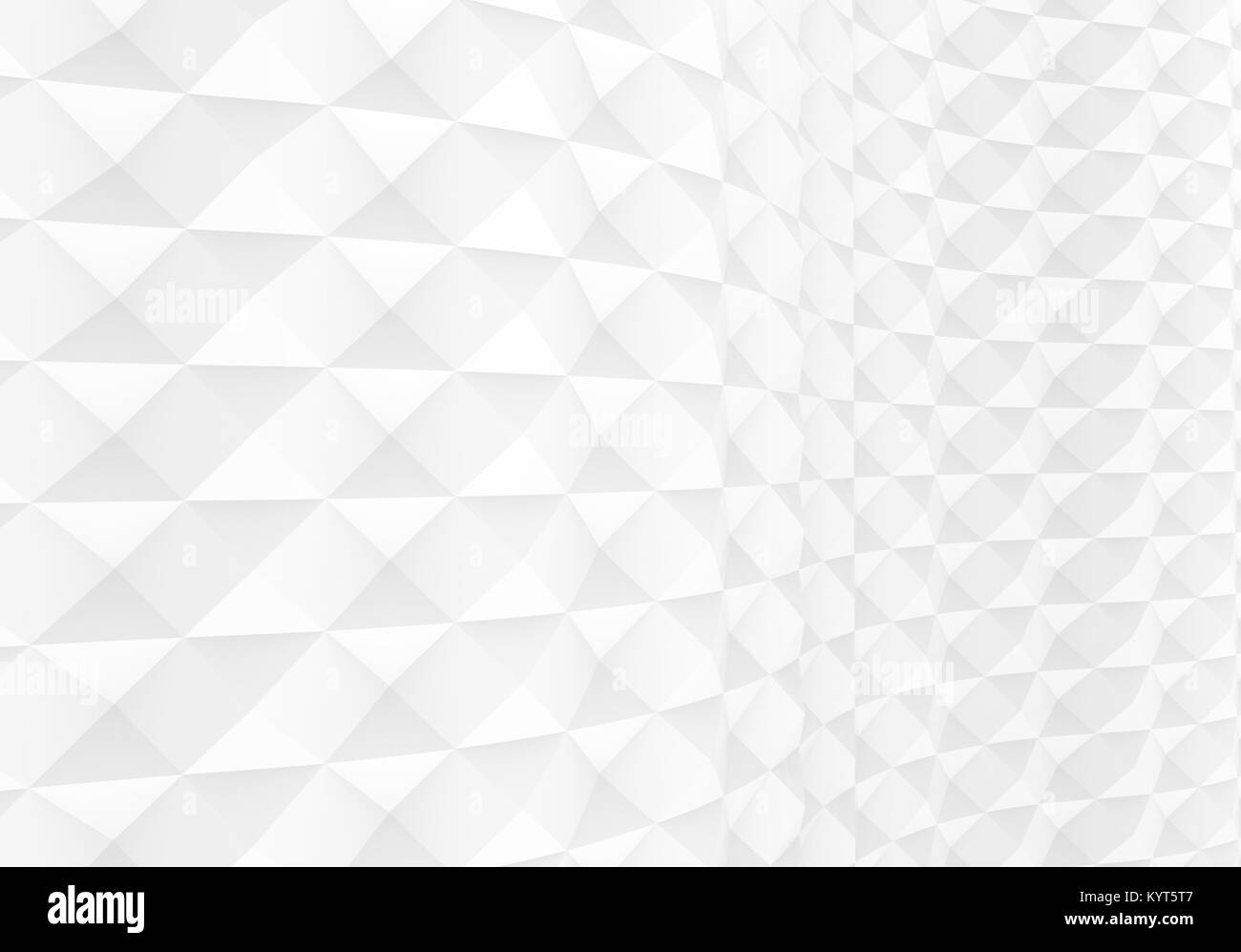White geometric background, rhombus decorative 3d render wallpaper ...