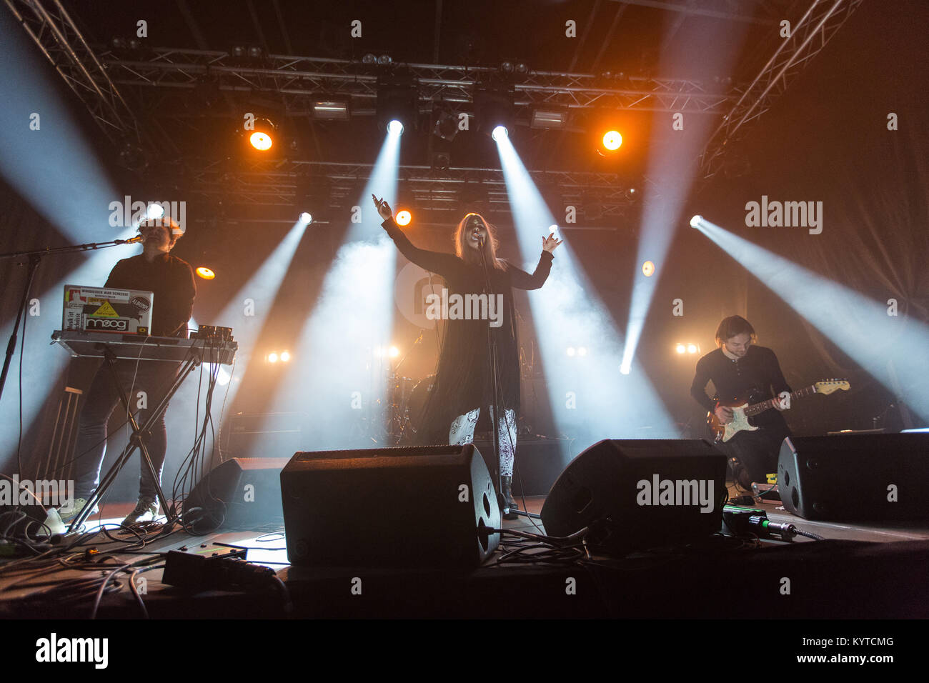 The Icelandic electronic music trio Fura consists of vocalist Björt