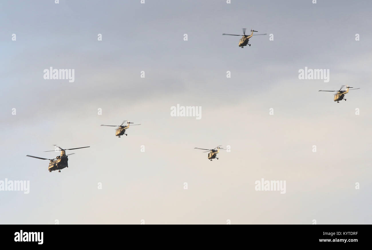 Four lynx helicopters hi-res stock photography and images - Alamy