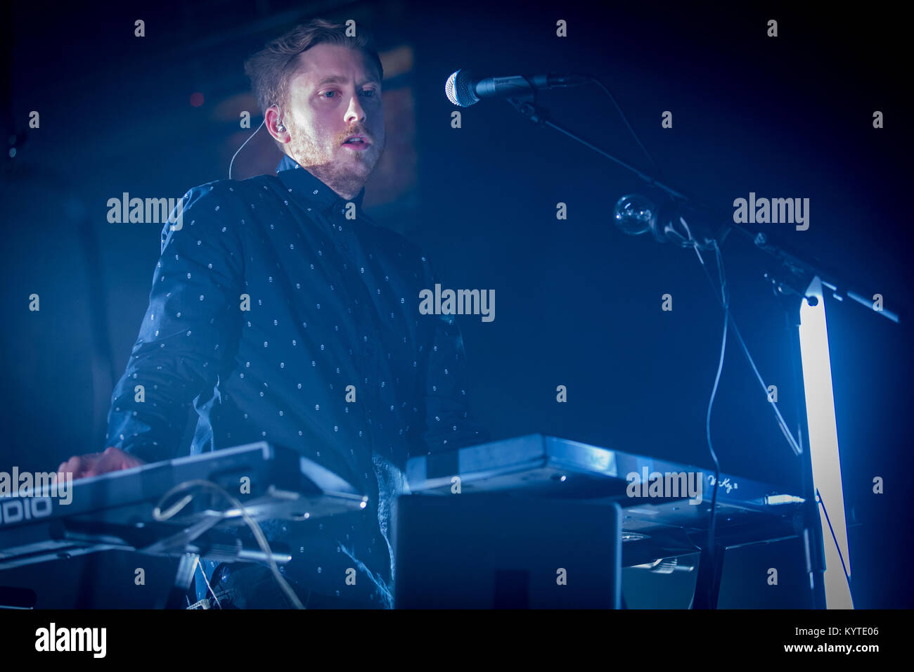 The Norwegian indie pop band Highasakite performs a live concert at